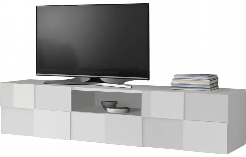 Szafka RTV SERIAN biała