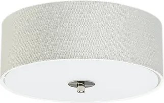 Rustykalna lampa sufitowa biała/kremowa 30 cm - Drum Jute