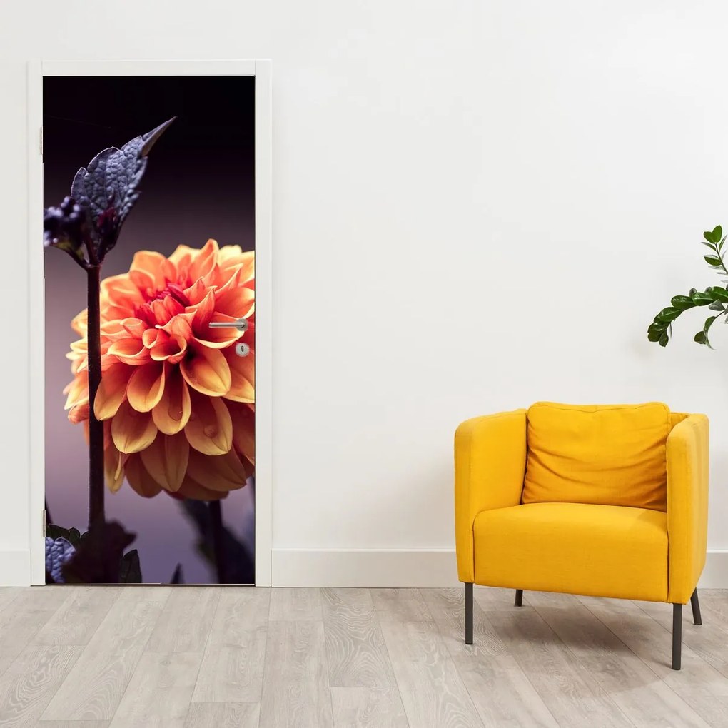 Fototapeta na drzwi - Kwiat (95x205cm)
