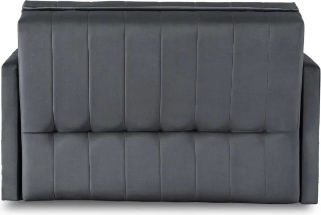 Fotel do Spania VERO 2 Rozkładany Dwuosobowy Amerykanka Szary Nowoczesny