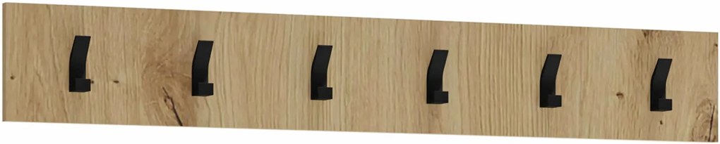 Wieszak ścienny do przedpokoju dąb artisan N1-G50