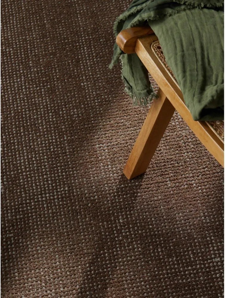 Brązowy wełniany dywan tkany ręcznie 120x170 cm Greenwich – Ted Baker