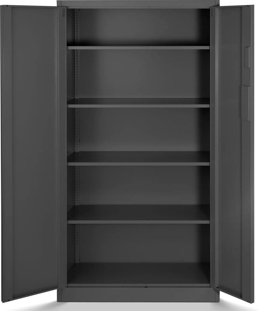 Szafa biurowa na akta otwierana na szyfr 90x40x185 cm Daniel antracyt