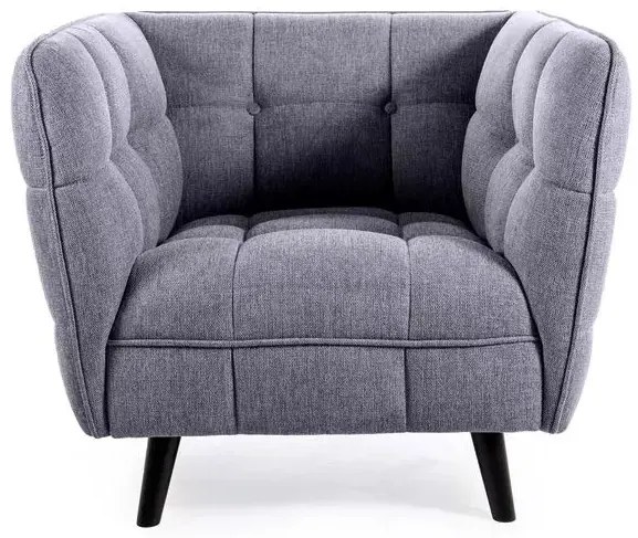Fotel do salonu CASTELLO BREGO 1 ciemnoszary SIGNAL