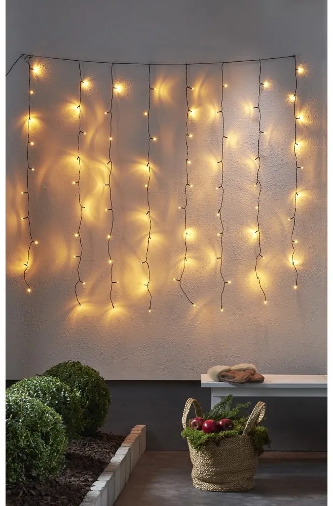 Ogrodowa girlanda świetlna LED Star Trading Curtain, dł. 1,3 m
