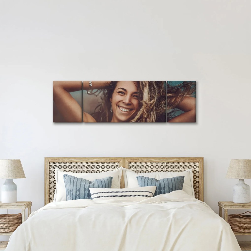 Obraz - Portret młodej kobiety (170x50 cm)