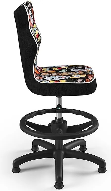 Krzesło dziecięce Petit czarny Storia 28 rozmiar 3 (119-142 cm) WK+P
