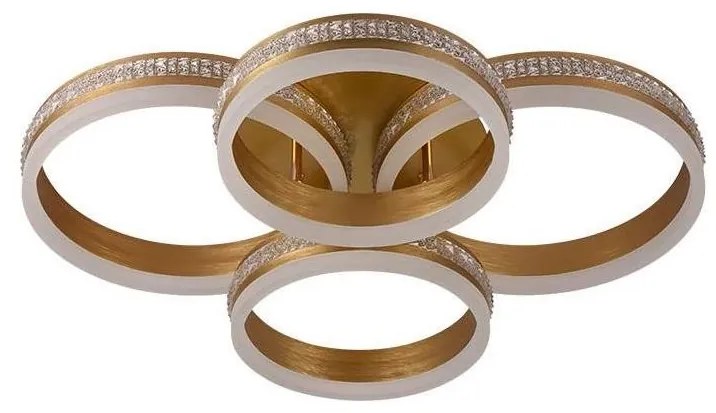 LED ściemnialny przysufitowy żyrandol LED/150W/230V 3000-6500K + zdalne sterowanie