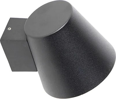 Nowoczesna lampa ścienna zewnętrzna czarna IP44 - Skittle