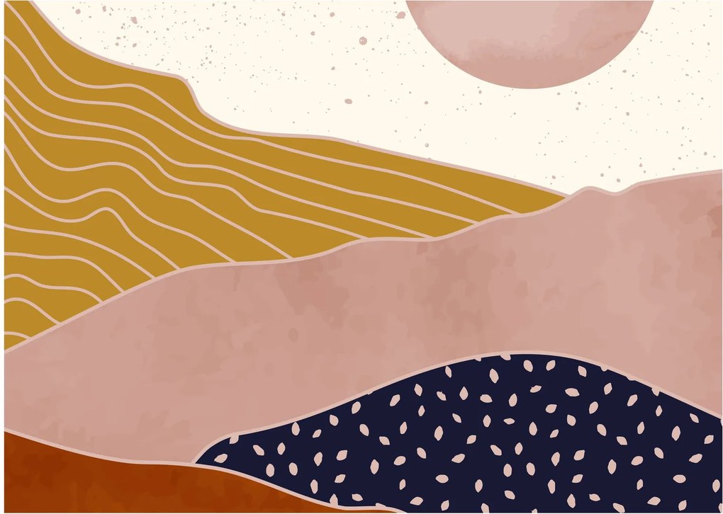 Obraz - Spacefrog design mountain N⁰3 (70x50 cm)