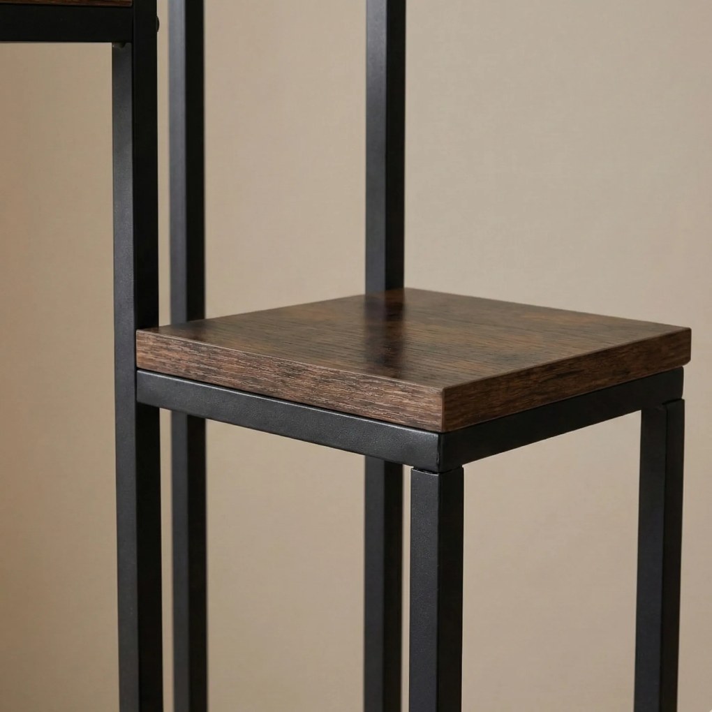 Kwietnik stojący wysoki BIOS na 4 kwiaty, 37 x 34 x 68 cm