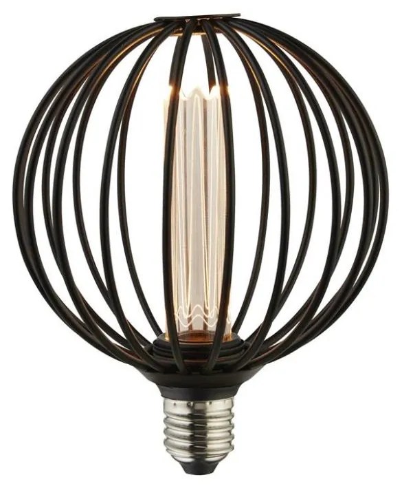 Searchlight 26004BK - LED dekoracyjna żarówka GLOBE E27/4,5W/230V 2700K