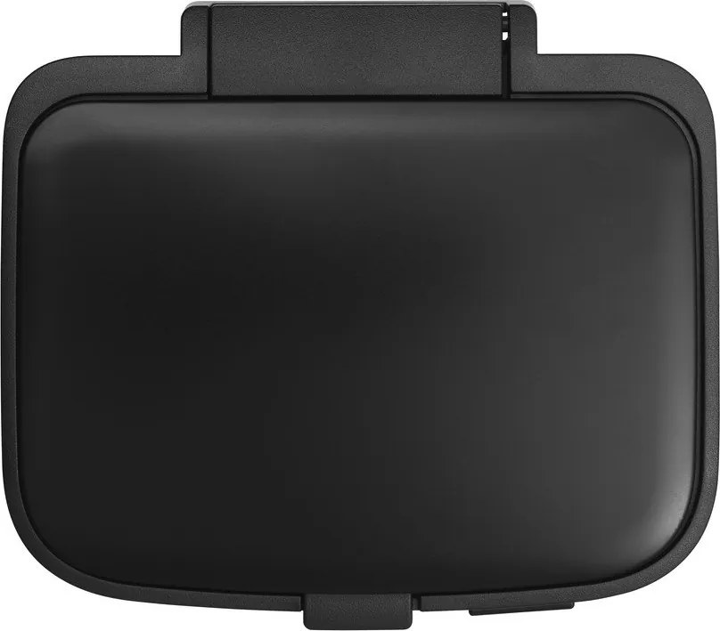 Stalowy kosz na śmieci z pedałem w kolorze matowej czerni 4 l Bo – Brabantia