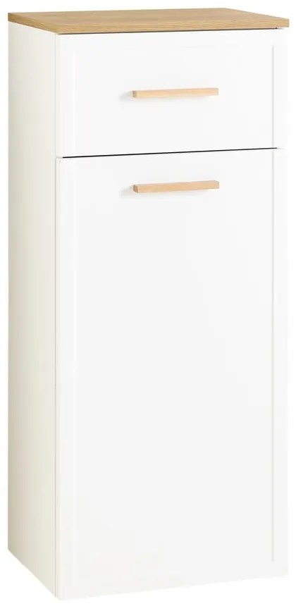 Biała niska/wisząca szafka łazienkowa 104x45 cm Quickset 383 – Pelipal