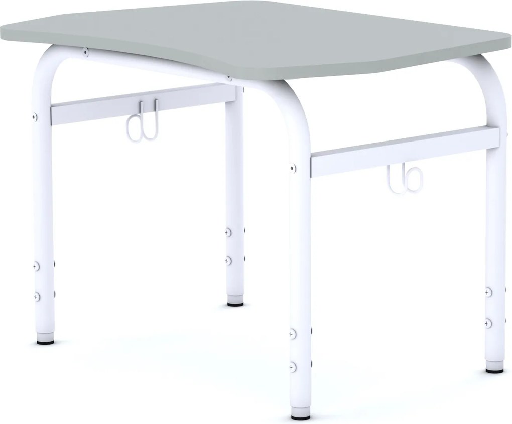 Szkolny stolik uczniowski regulowany Sobre fala 75x55 cm