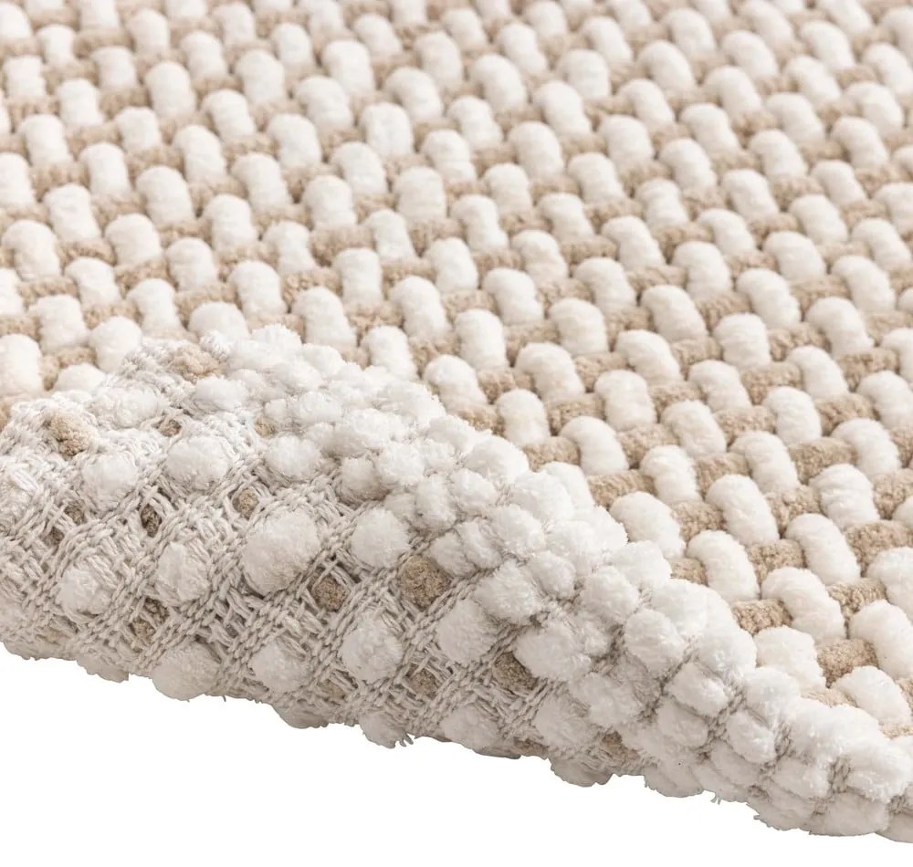 Beżowy dywanik łazienkowy 50x80 cm Rafael – douceur d'intérieur