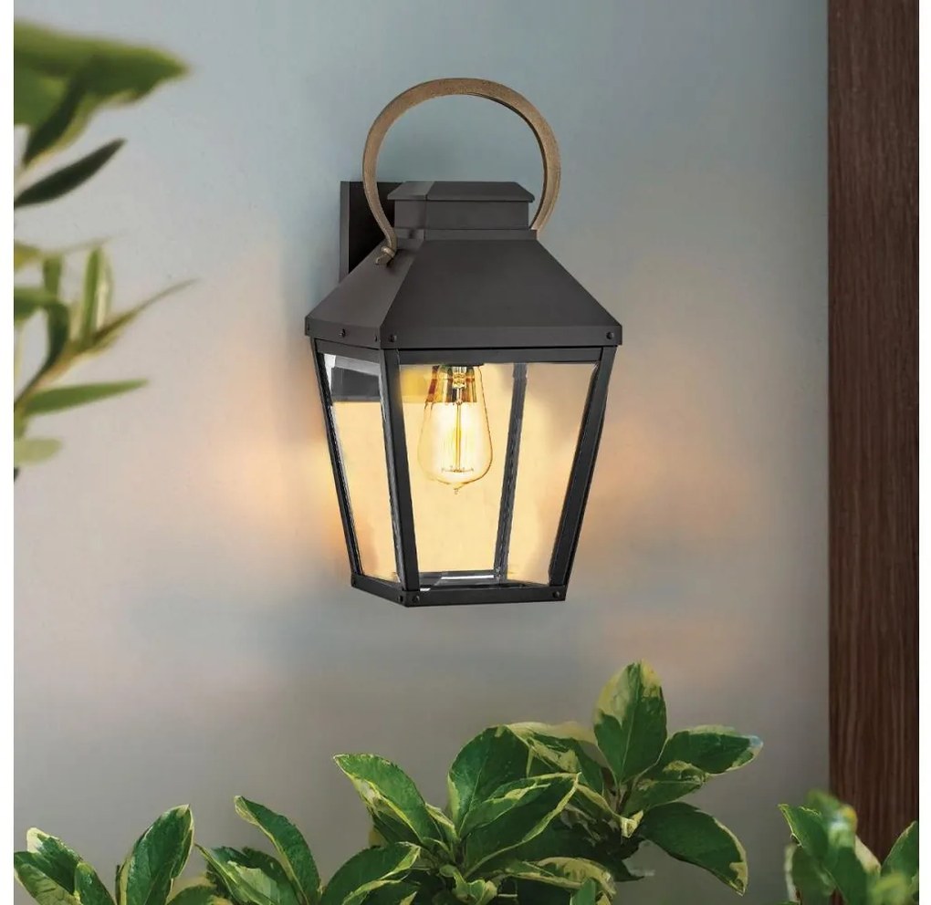 Hinkley HK-DAWSON-M - Zewnętrzny kinkiet DAWSON M 1xE27/60W/230V IP44