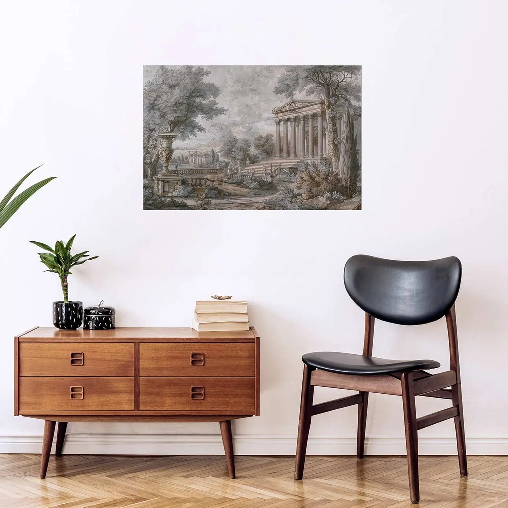 Plakat Świątynia na wzgórzu 30x21 cm bez ramy bez marginesu ARTGEIST B