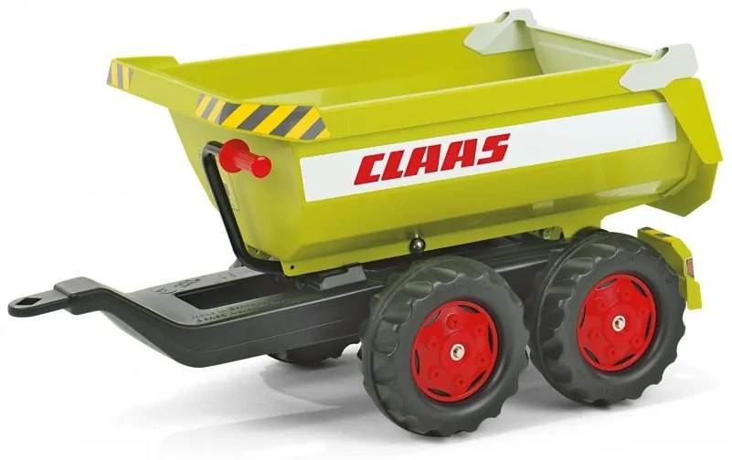 Rolly toys rollytrailer przyczepa wywrotka halfpipe claas