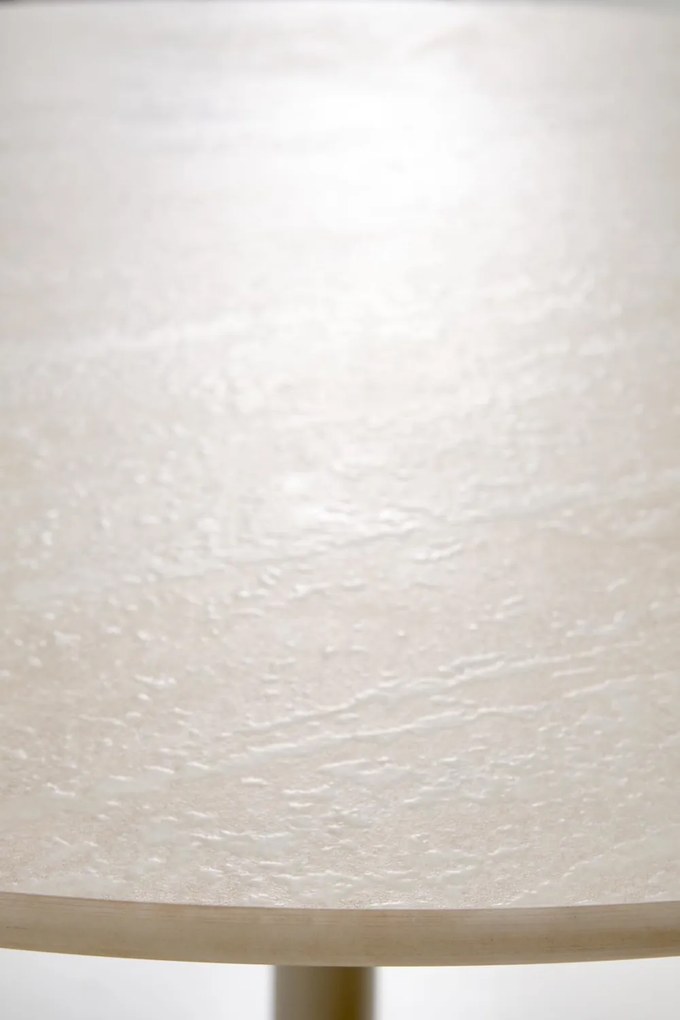 Okrągły stół z blatem ze spieku Tolio Halmar