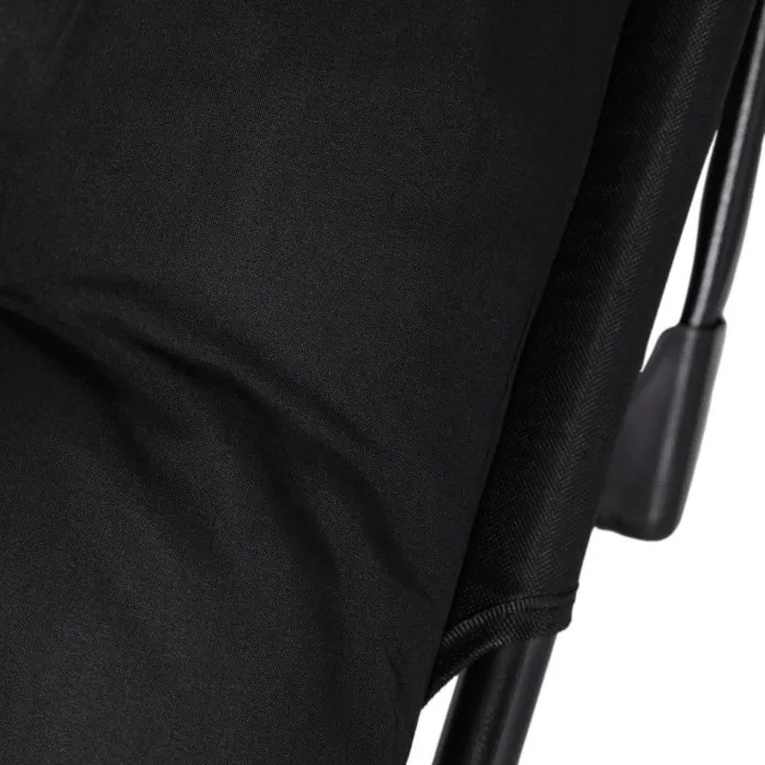 Leżak Ogrodowy VENUS 190x73 cm Czarny