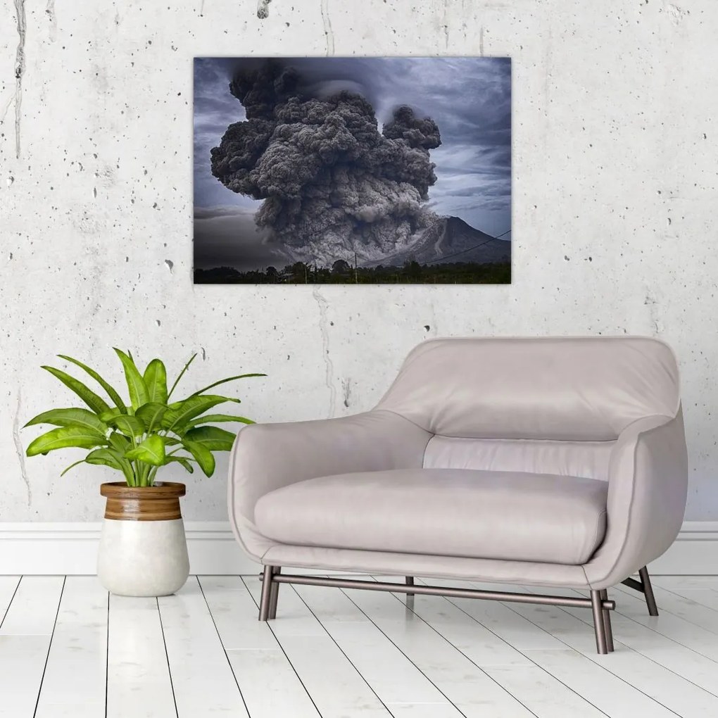 Obraz - Erupcja wulkanu (70x50 cm)