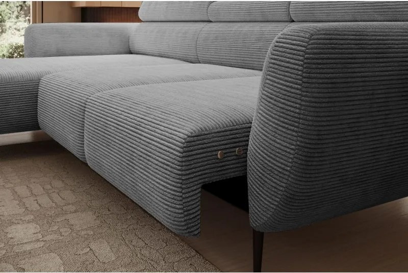 Narożnik ALISSON S/MINI z elektryczną regulacją siedziska WERSAL