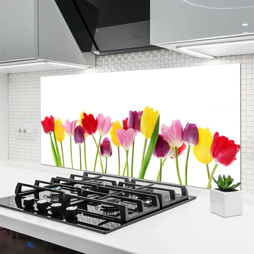 Panel Kuchenny Wiosenna Kompozycja Tulipanów