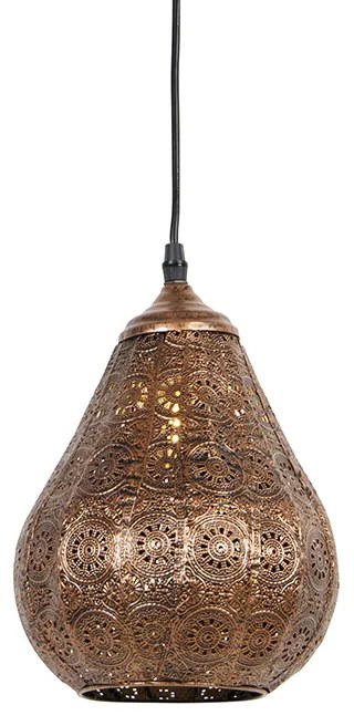 Orientalna lampa wisząca miedziana - Billa DiaKolonialny Oswietlenie wewnetrzne