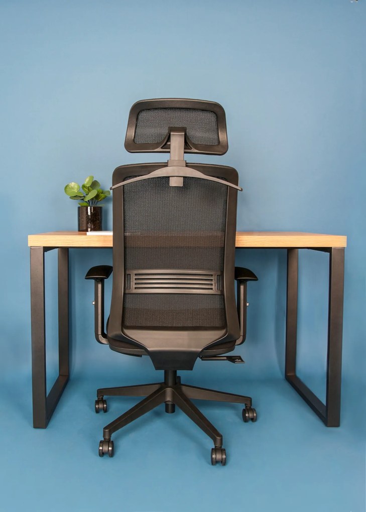 Ergonomiczne krzesło biurowe z siatki Asos