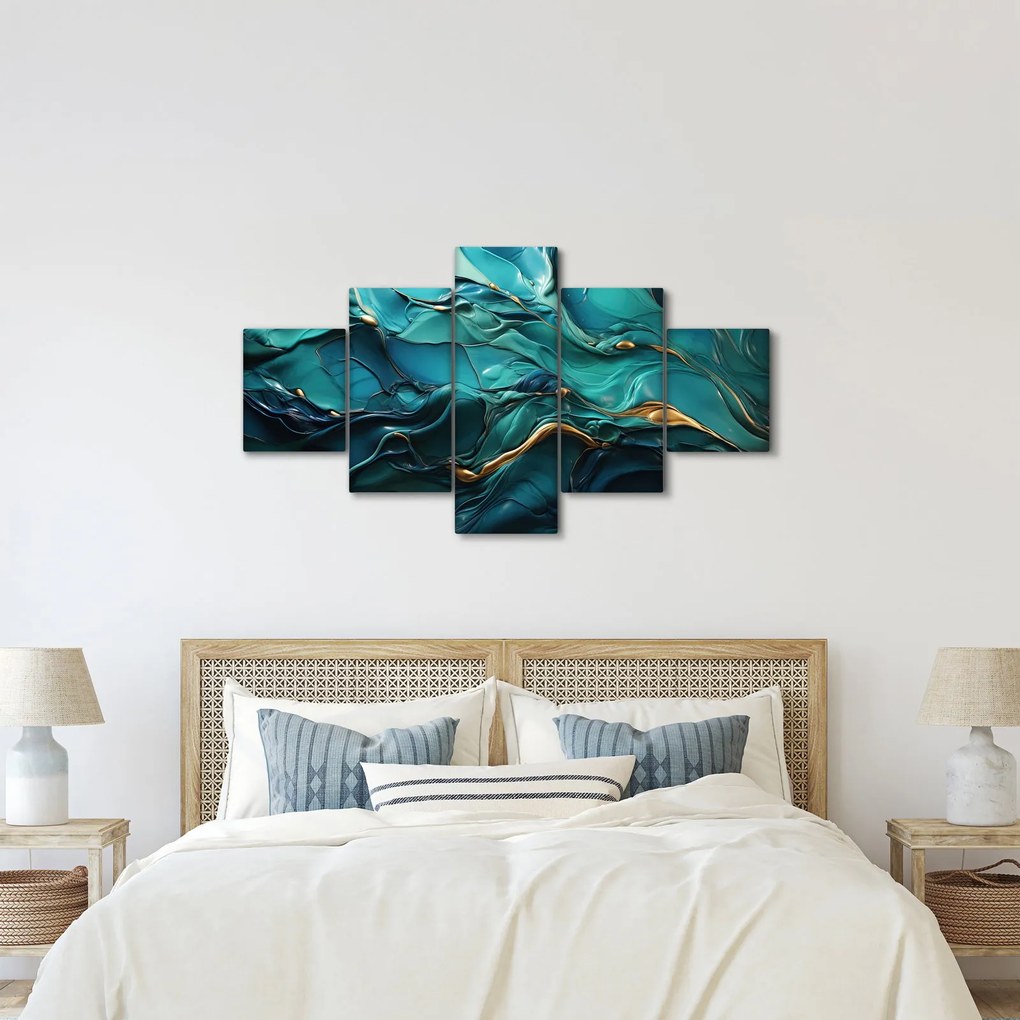 Obraz - Tekstury abstrakcyjne (125x70 cm)