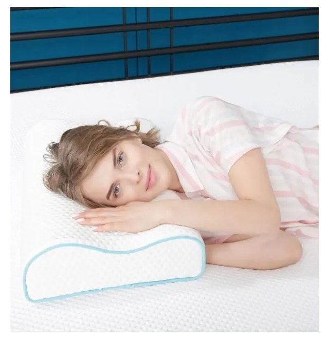Poduszka ortopedyczna wypełniona pianką pamięciową 42x61,5 cm – Mila Home
