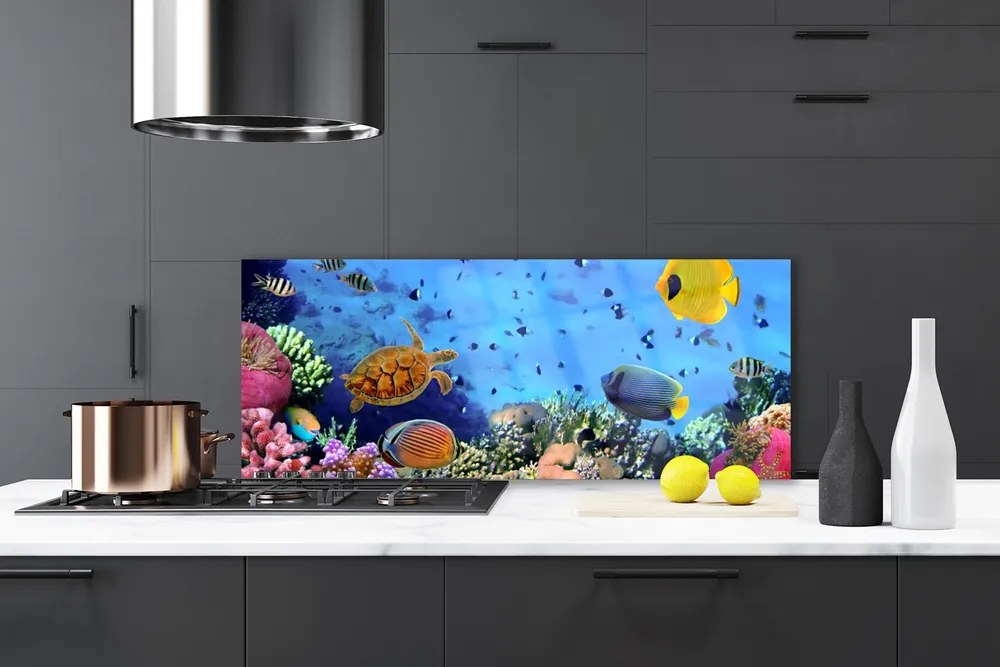 Panel nad blat kuchenny Podwodny Świat Rafy Koralowej