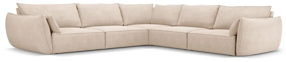 Beżowy narożnik (róg zmienny) Vanda – Mazzini Sofas