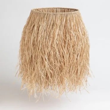 Ekran Do Lampy Z Plecionego Papieru Codrys Miel - Sklum