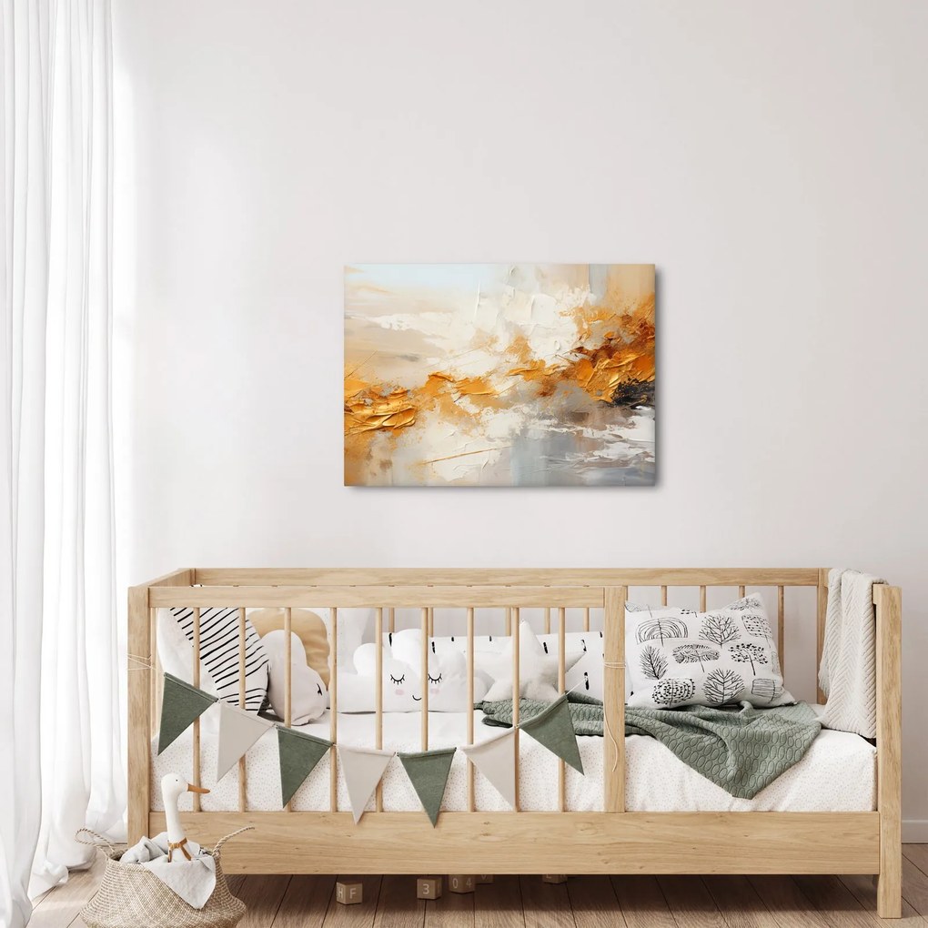 Obraz - Złota tekstura (70x50 cm)