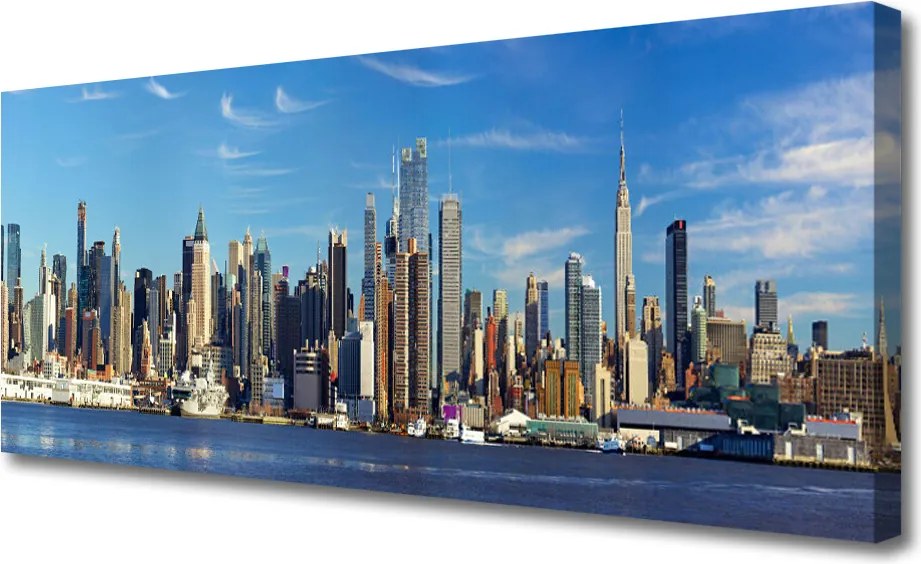 Obraz canvas Metropolia w Świetle Dnia