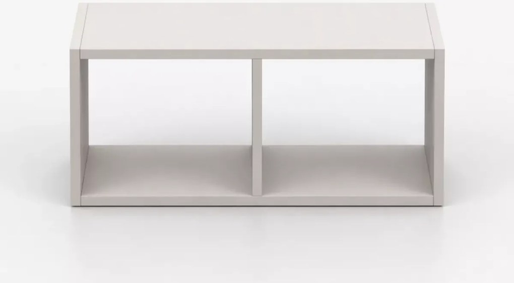 Półka wisząca na książki Mayra 60 cm kaszmir ścienna 2 półki do salonu