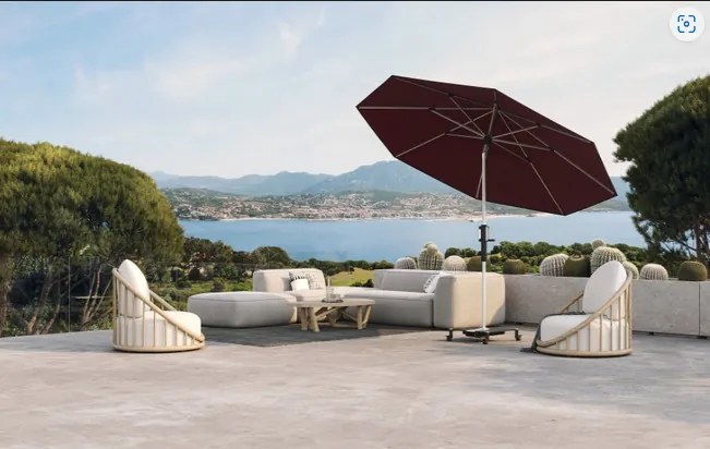 Knirps PHOENIX piaskowy parasol ogrodowy 315 cm