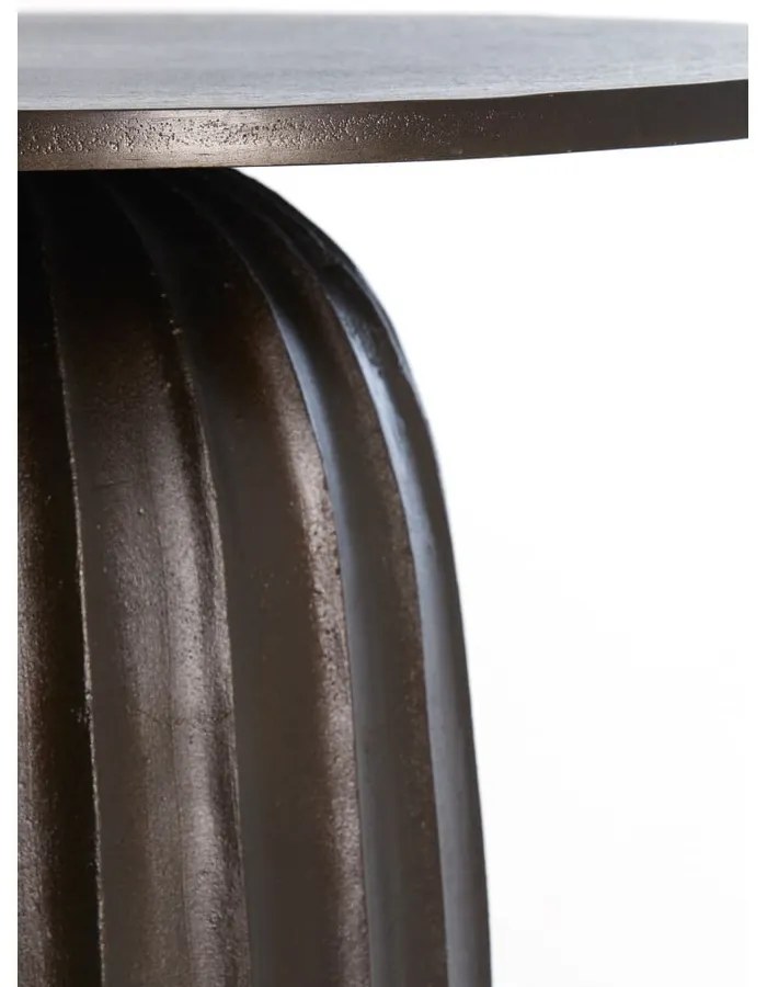 Metalowy okrągły stolik ø 60 cm Veglia – Light &amp; Living