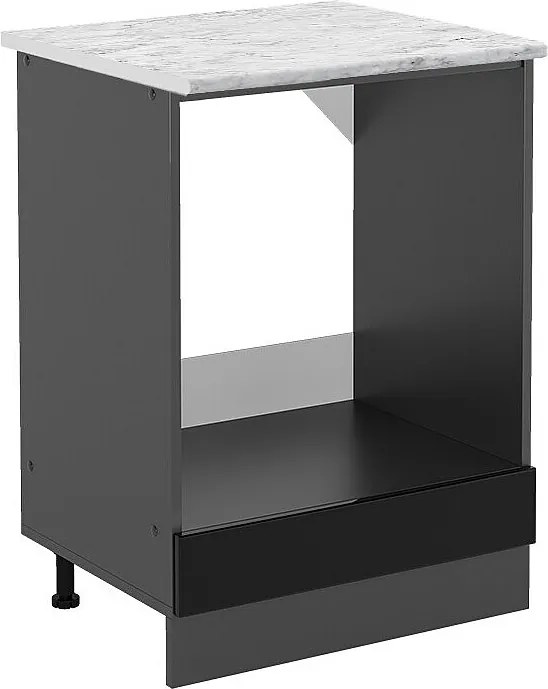 Szafka kuchenna czarny wysoki połysk 60x60x81.6 r-line