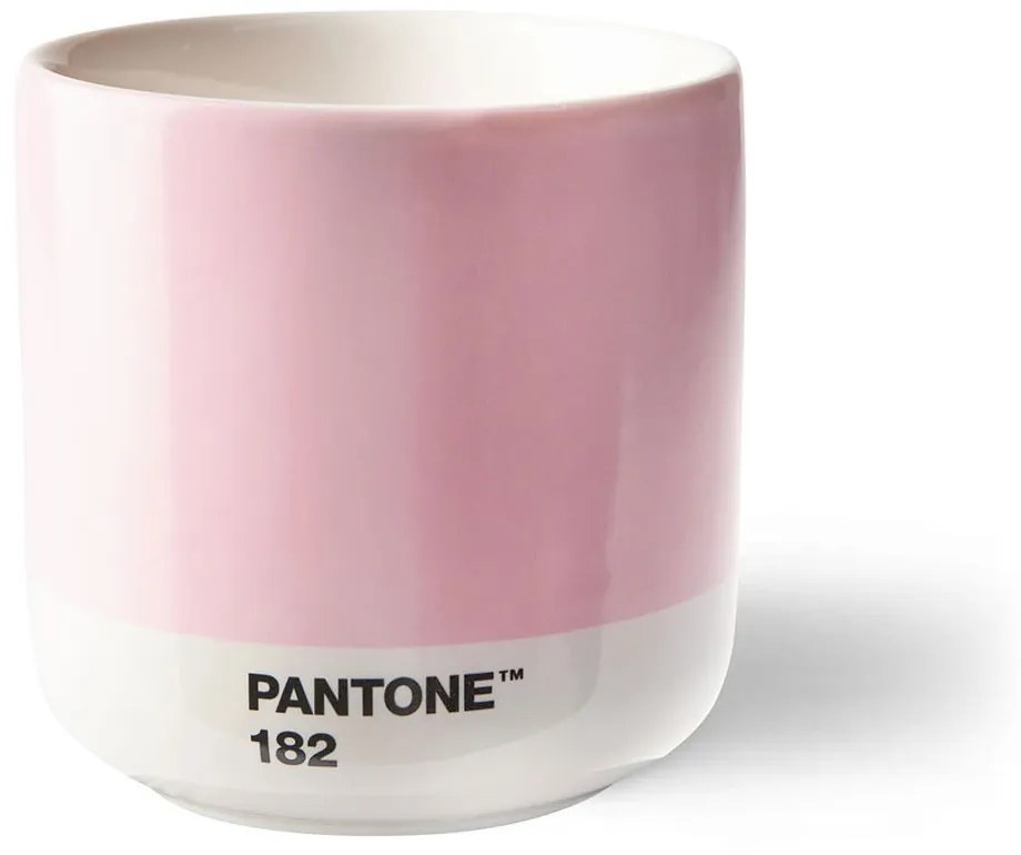 Różowy ceramiczny kubek 175 ml Cortado Light Pink 182 – Pantone