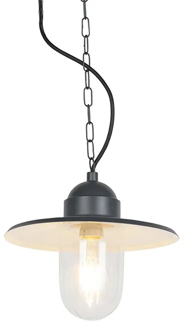Inteligentna lampa wisząca zewnętrzna antracytowa IP44 z WiFi ST64 - Kansas Graphite
