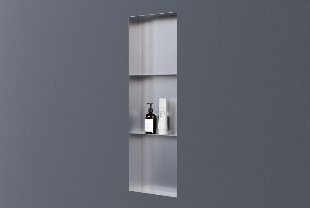 Półka wnękowa ścienna ze stali nierdzewnej NT309010X