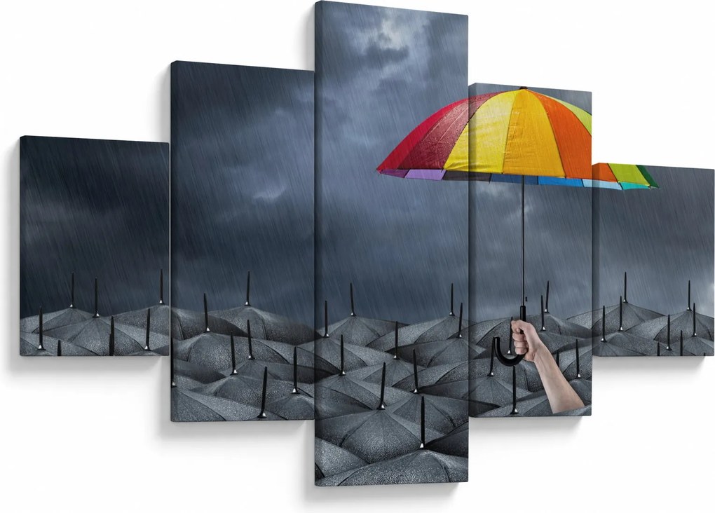 Obraz - Parasole (125x70 cm)