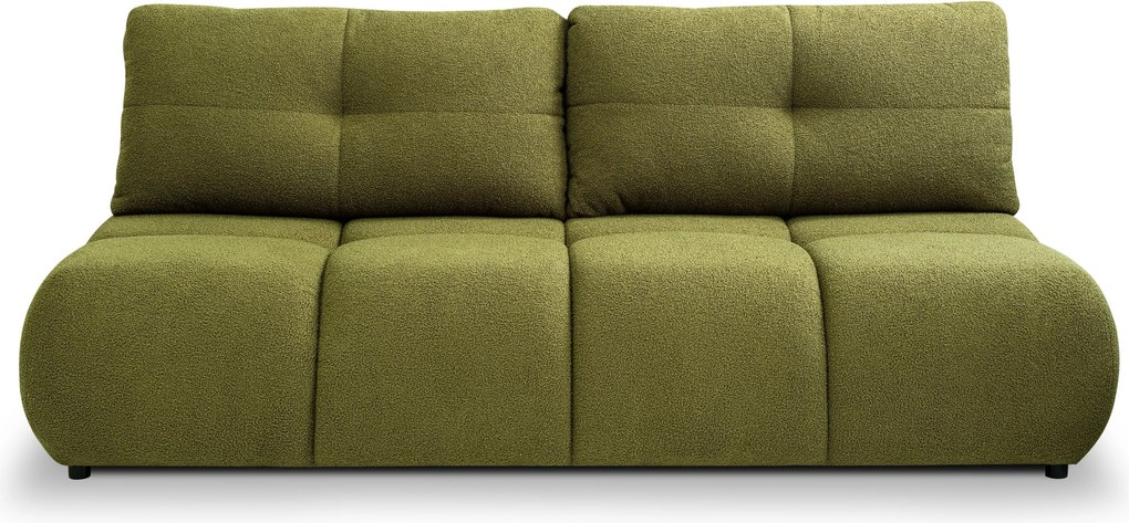 Masseno Sofa CORSO z funkcją spania i pojemnikiem na pościel - Zielony - NOW OR NEVER 38