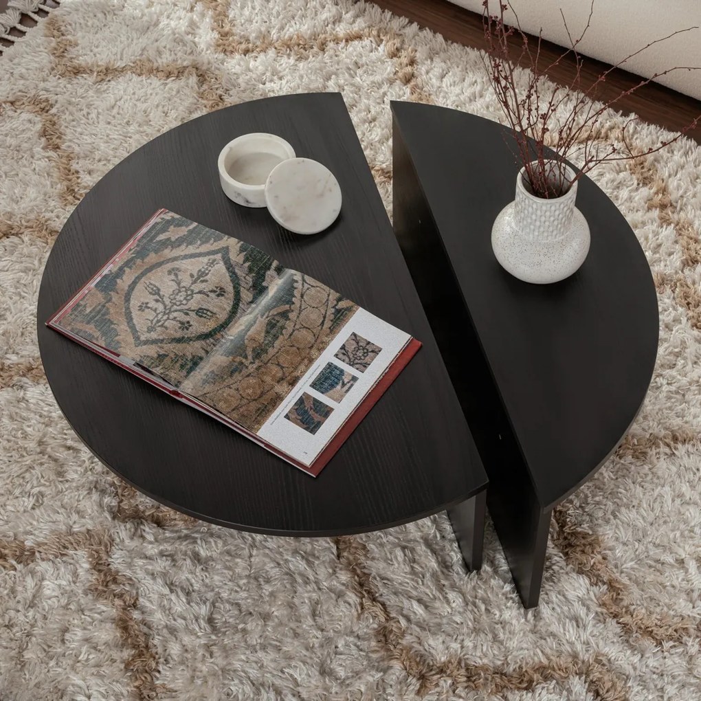 Stolik konferencyjny Orion Wood Black