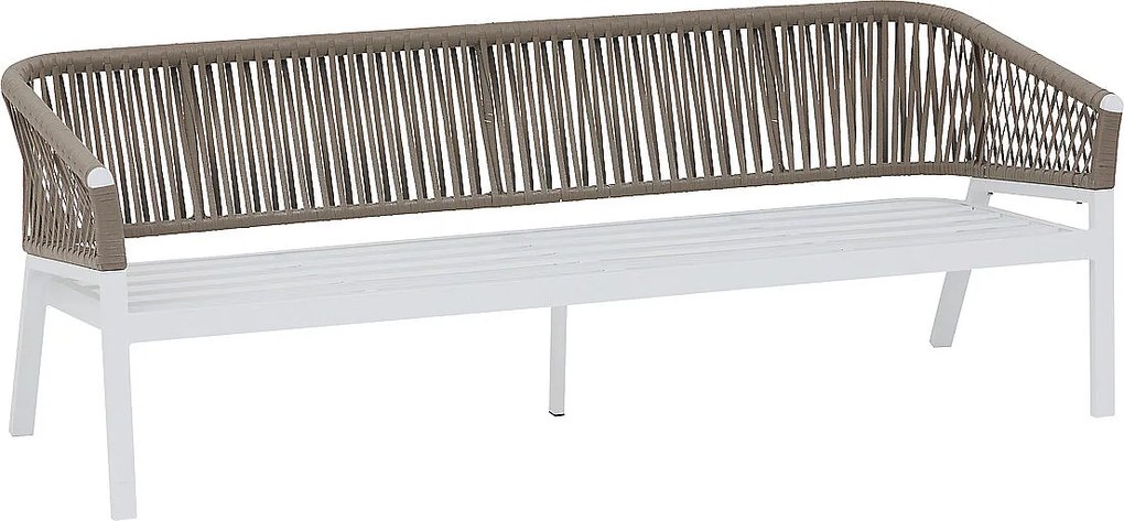 Zestaw aluminiowy dla 5 osób COLUMBIA (biały)