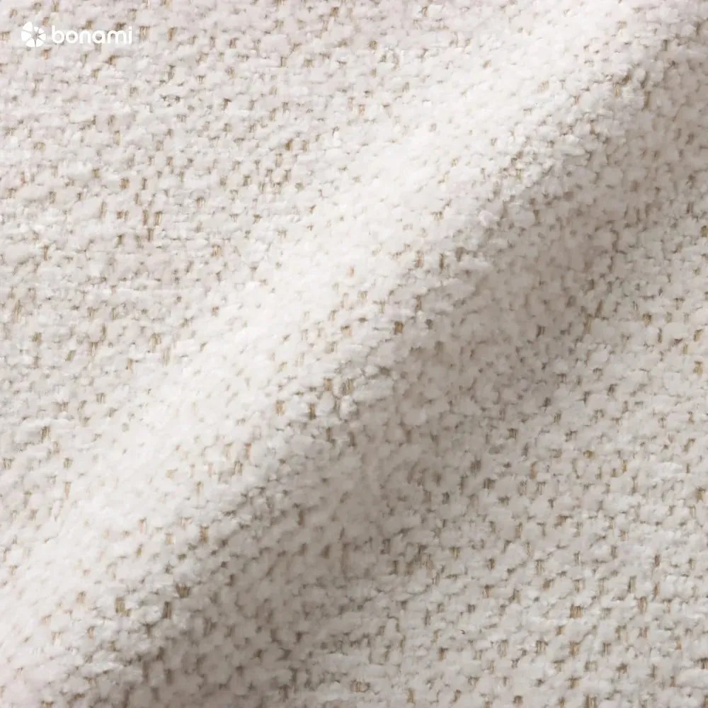Biała sofa z tkaniny szenilowej 278 cm Everest – Bobochic Paris
