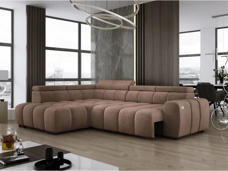 Narożnik BULL L Lewostronny z Elektryczną Regulacją SALVADOR 03 WERSAL